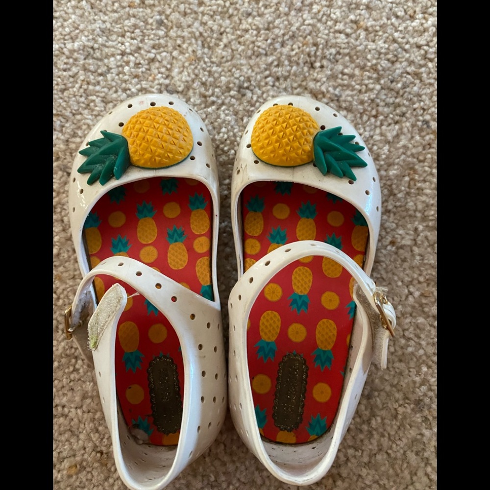 Mini Melissa Pineapple Shoes